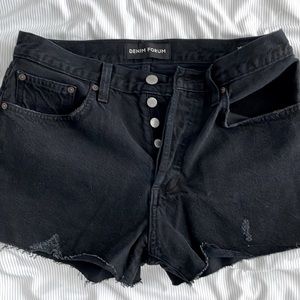 Aritzia Denim forum yoko shorts size 27